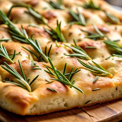 Razowa Focaccia z Grillowanymi Warzywami